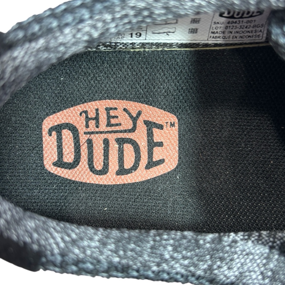 Hey Dude Youth Wally Sport Mesh Shoes - 13 Toddler - Picture 9 of 10